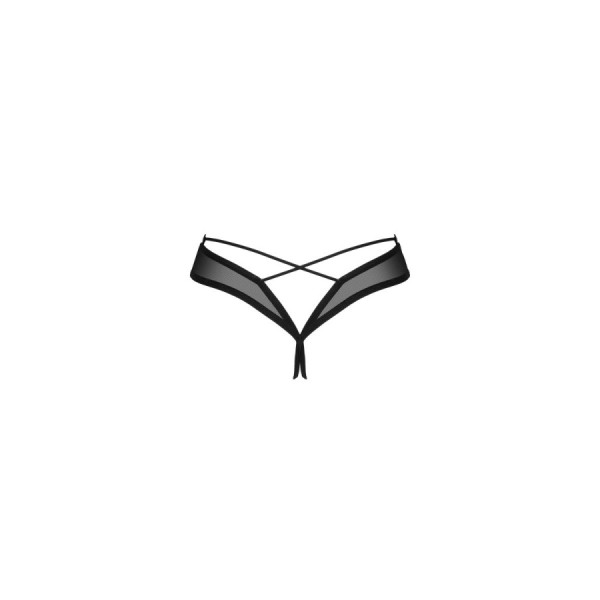 Roxelia string ouvert - Noir